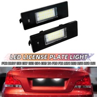LED License Number Plate Lamp Car Light Luz No Error for BMW 1 Series E81 E87 E63 E64 M6 E85 E86 Z4 