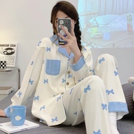 Confinement Clothes Postnatal Breastfeeding Pregnant Women Pajamas Women Pregnant Loose Breathable B