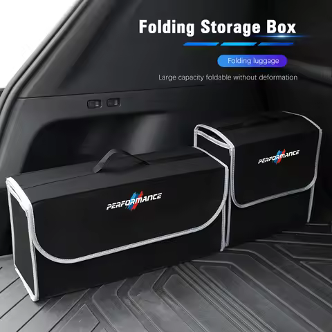 Car Trunk Organizer Box Large Capacity Folding Storage Bag For BMW E91 X5 E70 F11 E30 F31 X3 F25 E61
