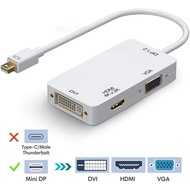 Thunderbolt Mini Display Port To Hdtv-Vga-Dvi MINI DP TO HDmi+VGA+DVI HDMI Cable VGA Cable DVI Cable
