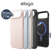 < elago > iPhone Air Magnetic Shock-Resistant Silicone Phone Case (Camera Button Button)