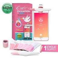 IXENSOR Digital Ovulation Test Kit - 5 Pack Set of Test Strips with Digital Fertility Monitoring App, FDA Listed for 99% Accuracy