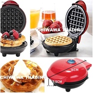 ❍⊕Electric Sandwich Waffle Maker Breakfast Machine Kitchen Non Stick Double Sided Pan Mesin Pembakar