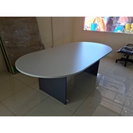 Oval Shape Meeting Table Conference Table (6 Feet/8 Feet) - Home & Office System - V-G Series