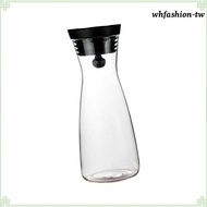 [WhfashionTW] Cold Water Jug Water Carafe, Juice Jar Hot Cold Water Pitcher, Glass Pitcher for Hot C
