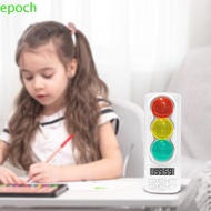 EPOCH Visual Traffic Light Timer, Adjustable Time Portable Student Learning Timer, Multifunctional D