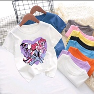 KJT_GIRL'S T-SHIRT WITH HORSE PICTUREP0N1 007 DIGITAL SCREEN PRINTING SIZES SML XL XXL