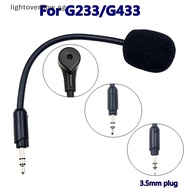 [lightoverflow] 3.5mm Detachable Microphone Aplicable for Logitech G433 G233 GPro GPROX G 433 233 Pr