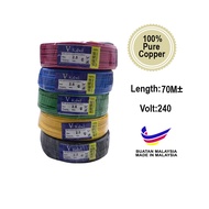 V Kabel /A-Like Cable 2.5MM (PVC Cable) 10 UNIT SAHAJA UNTUK SETIAP PESANAN