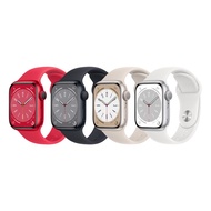 【Apple】 Watch Series 8 (GPS版) 45mm鋁金屬錶殼搭配運動型錶帶