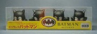 @現貨一件@早期1992年 日本出品 Q版 PVC 蝙蝠俠 吸盤小公仔 全套四款
