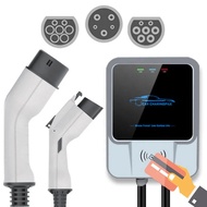 【Dika】380V AC Charging Station 7KW Typ2 EV Chargepoint EVSE 400volt Type 2 GBT Wall Charger for Zeek