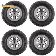 4Pcs 73mm Tire Tyre Wheel for  C14 C24 B24 B36 MN D90 MN-90 MN99S FY003 FY004 RC Car Upgrade Parts A