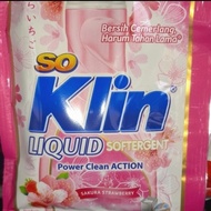 SOKLIN LIQUID/so klin cair sachet ECER 500 per 1renceng Allvarian - sakura