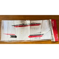 Polet Lis les Sticker Striping White Honda Vario 125 LED 2015 2016 2017 Stripe Set R White Red New V