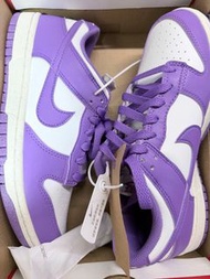 Nike Dunk Low 紫色白色運動鞋