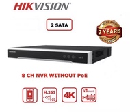 HIKVISION 8CH / 8 CHANNEL DS-7608NI-Q2 NVR NETWORK RECORDER (UP TO 8CH IP VIDEO)