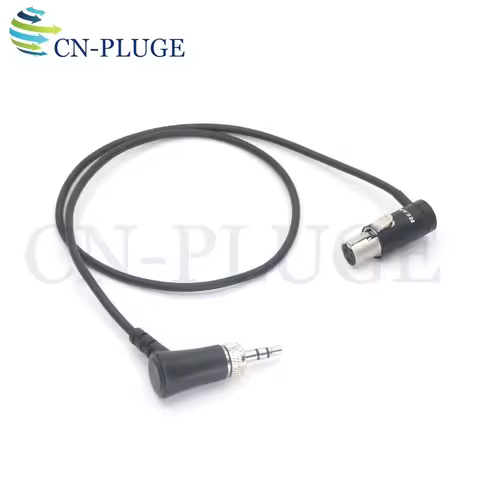 3.5mm TRS With Thread Lock to Low Profile TA3F mini XLR Sennheiser G4/G3 Output Cable to Sound Devic