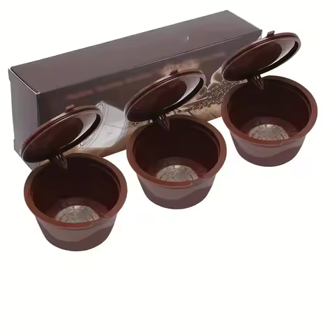 1/3pcs Refillable Coffee Capsules Filter Cup Compatible Taste Adapter Reusable Nescafe Dolce Gusto M