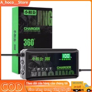 Bộ sạc ắc quy xe điện tự động ngắt 60V20AH 72V20AH chống phồng chai pin có quạt tản nhiệt