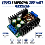Step Down Buck Converter DC 9A 300W 5-40V to 1.2-35V - Black, CV