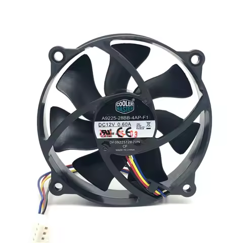 Original Cooler master 9025 90MM 90x90x25mm Circular fan 72mm hole pitch For 775 CPU Cooling fan 12V
