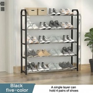 Shoe Rack Home Organizer Steel 5 Layer Size 75 x 19 x 73 cm