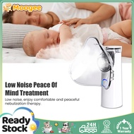 Portable Nebulizer，Mini Ultrasonic Handheld Inhaler Nebulizer Machine Coughing Phlegm Mesh Nebulizer Machine Household Medicine Atomizer Inhaler for Kids Baby Adult Home Office Travel Asthma Cough Relief