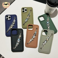Gc69 Softcase Deluxe Matte Air Bag Shockproof Macaron Diamond Chain For OPPO A58 A78 A38 A18 A1K A3S A5S A7 A12 A11K F9 A15 A15S A16 A16E A16K A17 A17K A5 A9 2020 A31 A8 A39 A57 A52 A92 A53 A33 2020 A54 A55 A57 2022 BSB9715