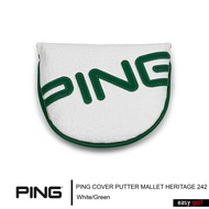 PING COVER PUTTER MALLET HERITAGE 242 LIMITED PING HEAD COVER ปลอกหัวไม้กอล์ฟ ปลอกหุ้มหัวไม้กอล์ฟ
