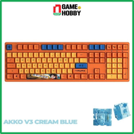 BÀN PHÍM CƠ AKKO 3108 RF DRAGON BALL Z GOKU - DUAL-MODE / AKKO SWITCH V3 CREAM BLUE