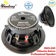 Original Broadway BWH-630 6.5" 300watts 8ohms Professional Speaker 6.5 inches Instrumental Speaker B