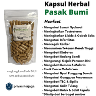 pasak bumi isi 100 kapsul / kapsul pasak bumi / herbal pasak bumi / serbuk pasak bumi / multivitamin