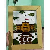 School collage + f4 size vigura