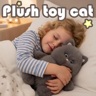 32cm/12inch Light White Fat Cat Plush Doll Led Luminous Plush Cat Toy G3d7