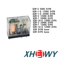 2-5PCS G2R-2 G2R-1 G2R-1-E G2R-1A-E 5VDC 12VDC 24VDC G2R-1-E/12VDC G2R-1A-E/12VDC G2R-1/24VDC G2R-1A