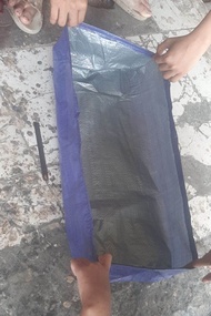 Terpal Kolam Ikan Kecil A2 Ukuran 50x20Cm Tinggi 15 Cm