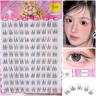 False Eyelashes Split Fiber Cluster X46 OUTSTANDING FIBER Reusable (X46 TOP EYELASH CLUSTER)