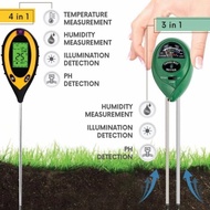 DIGITAL SOIL METER ANALYZER PH METER TANAH -alat ukur kelembaban tanah