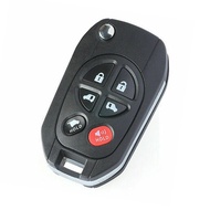 6 Buttons Flip Remote Key Shell for Toyota Sienna Highlander Sequoia GQ43VT20T