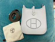 Hermes mini Evelyne 聖杯藍
