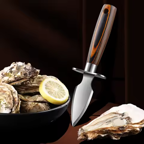 Scallop Oyster Shell Opener Home Stainless Steel Shellfish Seafood Opener Clam Shucker Tools Oyster 