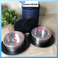 Thermomix Accessories - Leakproof Cover for Thermoserver 【2.2 Litre】【1 Litre】 美善品小美保温锅【2.2 Litre】【1 Litre】防漏盖子冷冻冰箱收藏