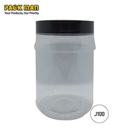 Balang kosong / Balang Kuih Plastik Pet container J100