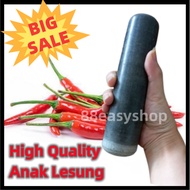 High Quality Pestle Handle 14-19cm / Batu Tumbuk / Anak Batu Lesung  Anak Lesung Granite Stone Penum