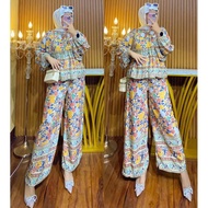 MAUDY SET VIRAL BALLOON SET/ PREMIUM GRADE RAYON VISCOS SET LATESTa 2 piece set women korean 2 piece