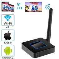 AV+HDMI 2.4G&5G Wifi Display Dongle Q4 Wireless Screen Mirroring Adapter 1080P HDMI Video Receiver M