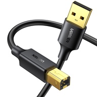UGREEN Druckerkabel USB Scanner Kabel Typ B Anschlusskabel Drucker USB A auf USB B Stecker Printer C