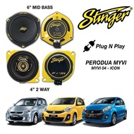 Oem Speaker Stinger for Perodua just Plug & Play🔊🔊