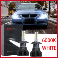 สำหรับ BMW 3 Series E90 (2004 ถึง 2012 2013) (ไฟหน้า) - 2 ชิ้น/เซ็ต Bright H7 LED สีขาว 6000K หลอดไฟ